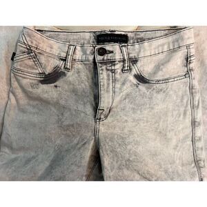 Rock & Republic Women's Blue Jeans Size 10M Destroyed Denim Jeans Whitewashed 10